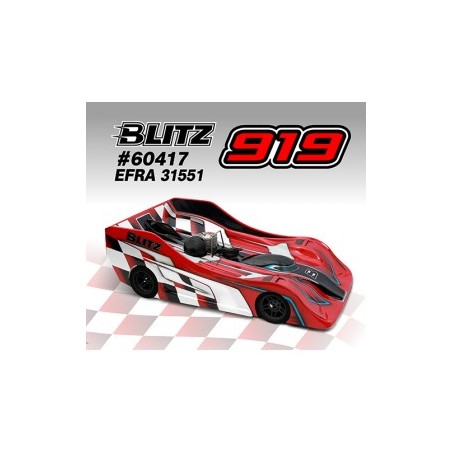 Carroceria Blitz 919 1/8 Lexan 0.8mm On road