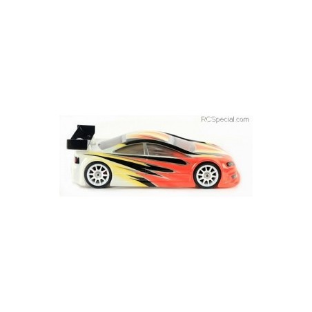 BLITZ RS4 Racing 1/10 Mini 0.8mm Clear Body with wing