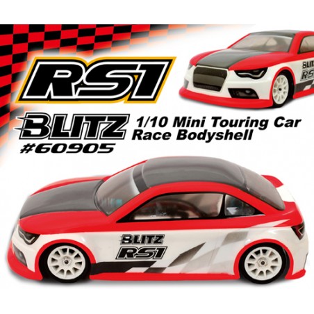 Carroceria Blitz 1/10 Mini RS1 225mm Lexan 0.8mm