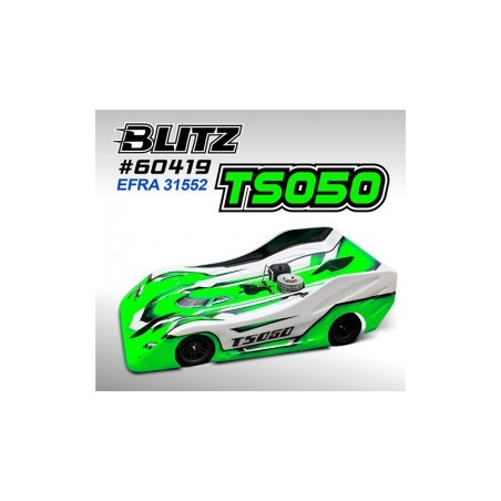 BLITZ TS050 1/8 On Road Lexan 0.8mm Clear Body