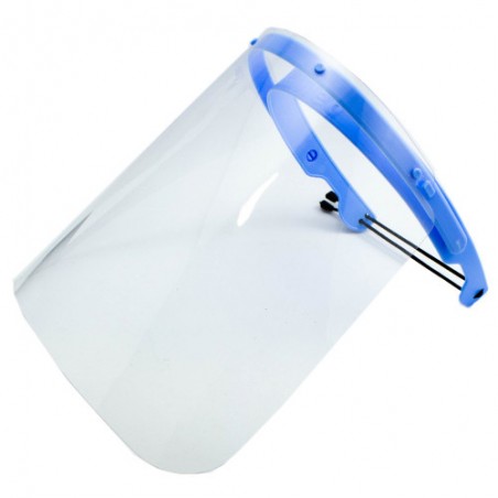 Protector facial con pantalla (Azul)