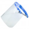 Protective face shield clear (Blue)