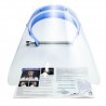 Protective face shield clear (Blue)