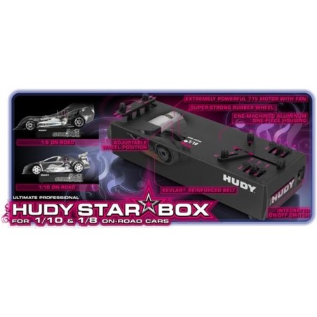 Mesa de Arranque Hudy Star On Road 1/10 - 1/8