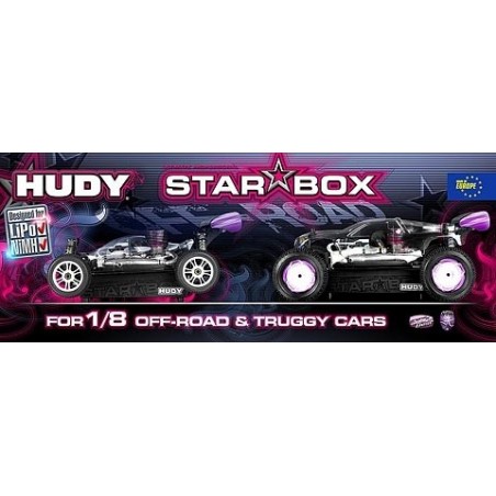 Mesa de Arranque Hudy Star 1/8 Off Road H104500