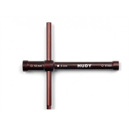 Hudy Glowplug Wrench Clutchnut 10 mm Long