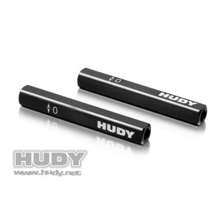 Bloques indicador caida chasis 10 mm Hudy 1/10 x2 uds.