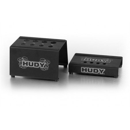 Soporte aluminio Hudy coche rc Touring