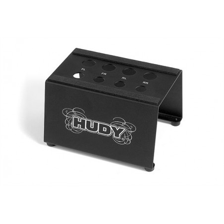 Soporte aluminio Hudy coche rc Buggy 1/8