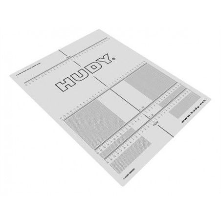 Plastic Setup Board Decal For 1/8 - 1/10 On Road Hudy H108210