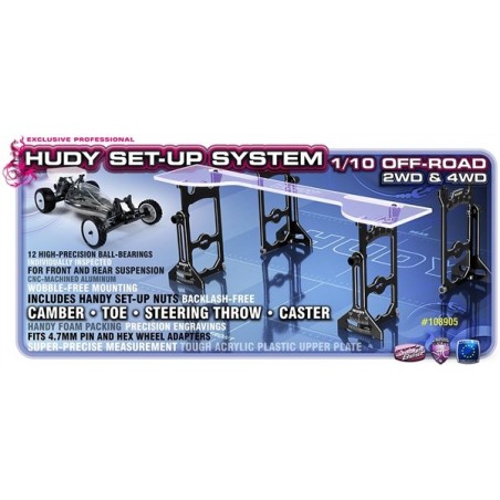 Mesa de setup Universal para 1/10 Off Road RC 4x4