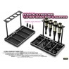 Hudy Aluminum Tray for 1/8 Off Road differentials and shock