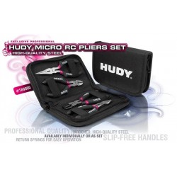 Set Alicates Hudy + Estuche Hudy