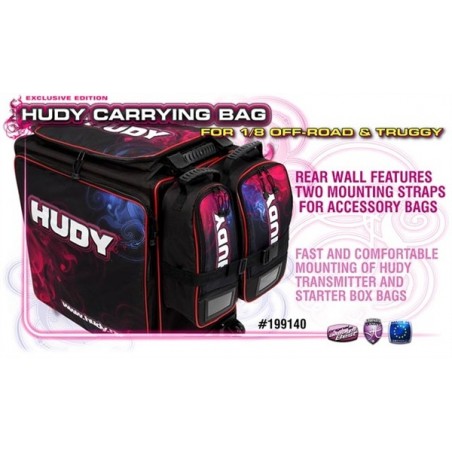 Maleta Hudy 1/8 Off Road Truggy + Bolsa Herramientas