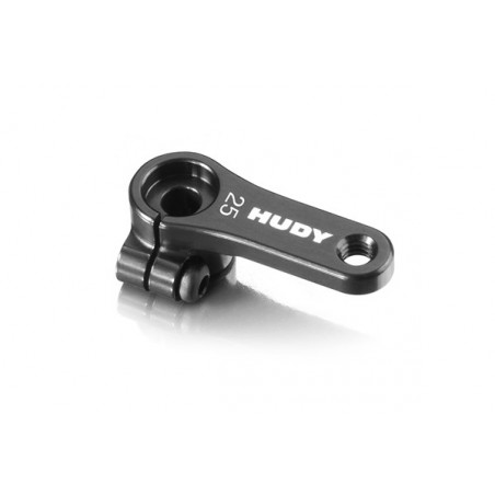 Hudy 25T Aluminum clamp servo horn - Offset