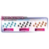 Alloy Nut M3 Blue Hudy x10 pcs