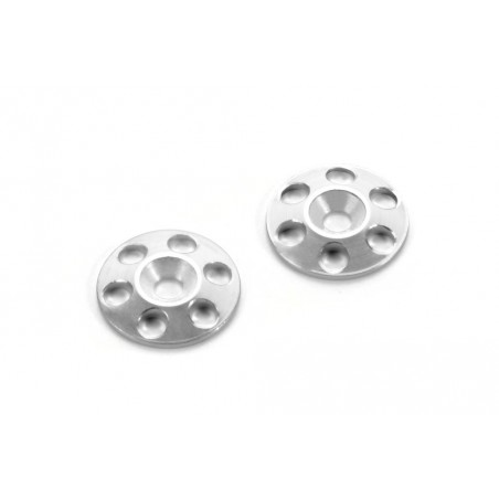 Arandelas Silver de Aleron 1/8 - 1/10 Hudy x2 uds.