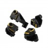 Traxxas TRX-4 brass lower shock link mounts