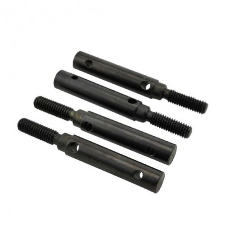 Traxxas TRX-4 treal steel stub axle +5mm - portal drive x4 pcs