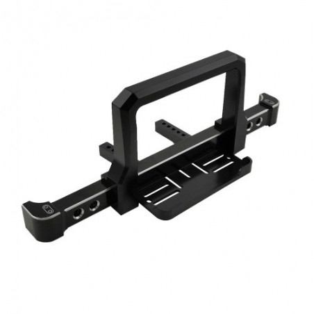 Traxxas TRX-4 aluminum front bumper with winch plate
