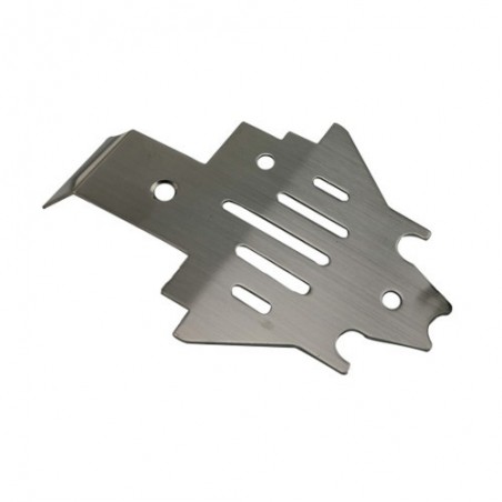 Traxxas TRX-4 stainless steel center gearbox bottom protector