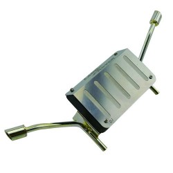 Traxxas TRX-4 defender metal oil and exhaust pipe