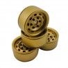 1.9 aluminum beadlock Crawler wheels M95 Bronze x4 pcs