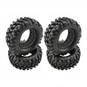 Plunk 1.9 Crawler tires with foam 95mm x4 pcs
