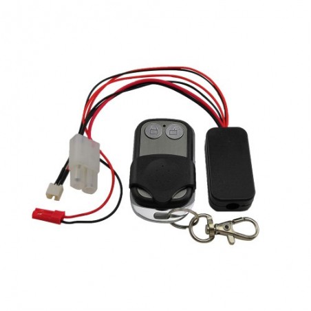 Wireless winch controller with remote and controller