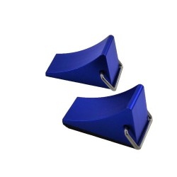 1/10 Crawler aluminum wheel cocks Blue x2 pcs
