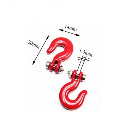 1/10 Crawler winch hook x2 pcs