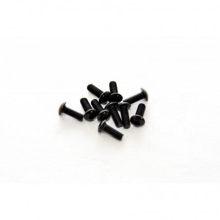 33308 - Tornillos allen cabeza redonda 3x8 mm x10 uds.