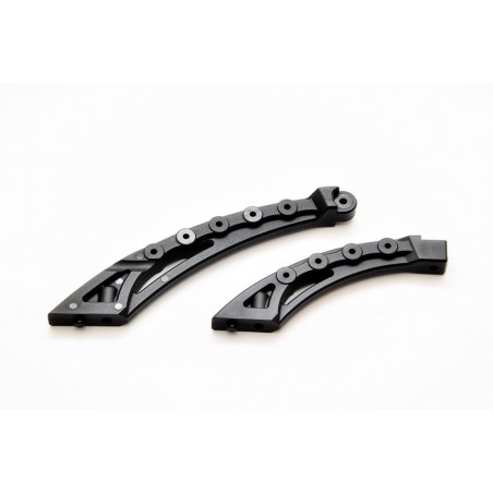 85004 Front and rear chassis braces set Hyper VS