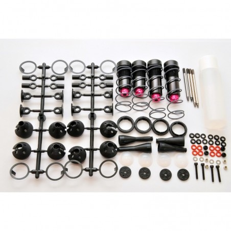 90054 - Front and Rear shock abshorber set 17mm x4 pcs