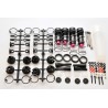 90054 - Front and Rear shock abshorber set 17mm x4 pcs