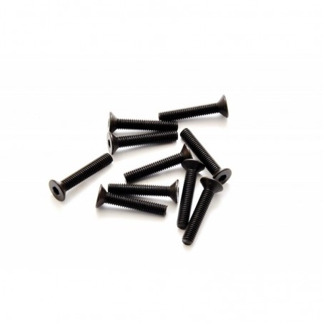 31317 M3x17 Hex Socket Countersunk Head Screw x10 pcs