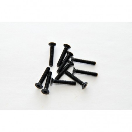 31318 M3x18 Hex Socket Countersunk Head Screw x10 pcs