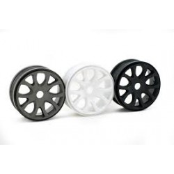89074W - Llantas 1/8 10 radios Blanca HoBao