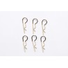 87375 Body Clips x6 pcs