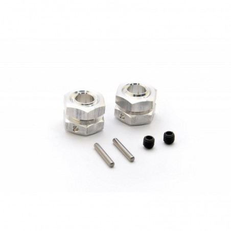 87027 Wheel Hub & Nut, 2 SETS