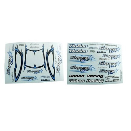 89630 HoBao Hyper 9 Star Decal Sheet