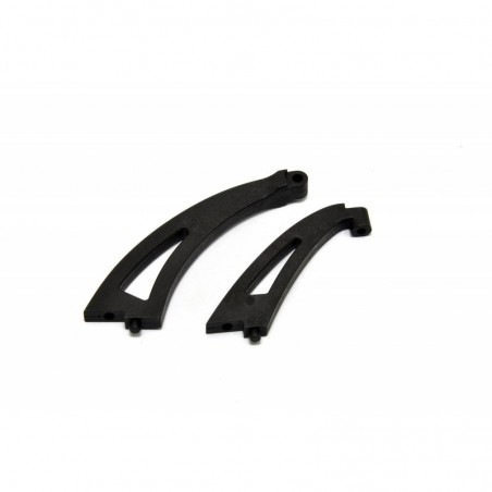 11258 Chassis brace front and rear set Mini ST 10TT