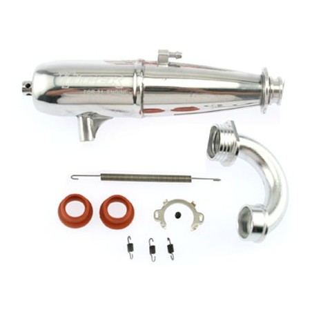 89060 In-Line muffler and manifold set Hyper 9