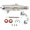89060 In-Line muffler and manifold set Hyper 9