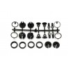 90080 Shock nylon set Hyper GTS - GTB