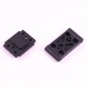 40009 Front pivot block and kick plate