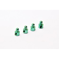41034 Aluminum ball stud 3.8 mm
