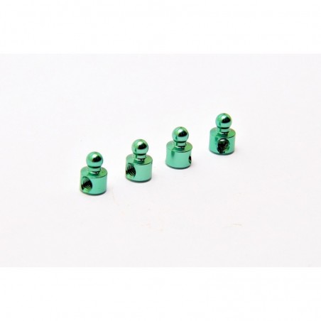 41034 Aluminum ball stud 3.8 mm