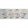 41068 - Muelles amortiguador Blancos x4 uds.