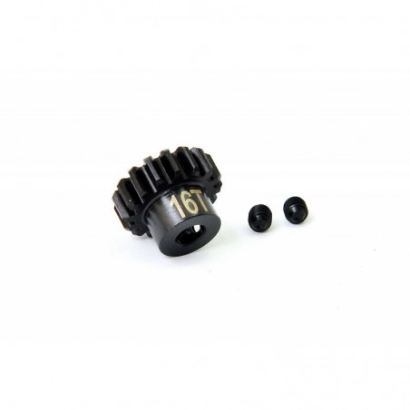 89326 - Piñon motor 1/8 16T 5 mm mod. 1 Acero